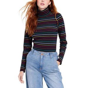 La Ligne x Target navy striped turtleneck, size S